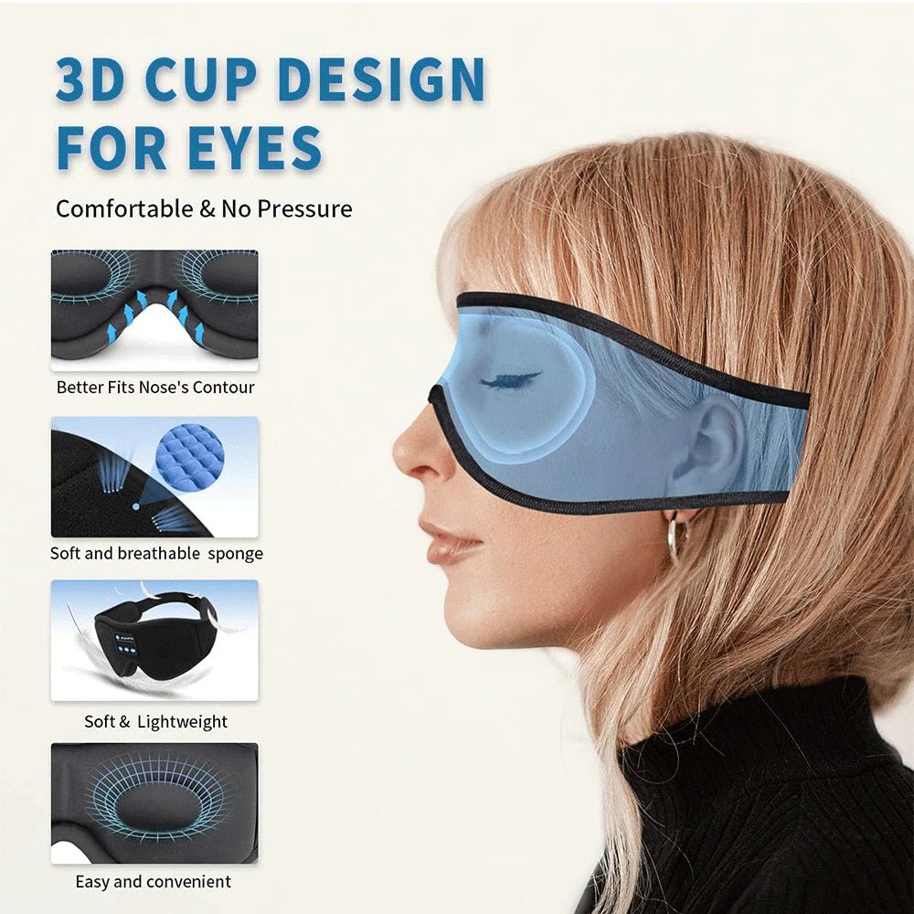 LIVAREST™ LunaTune Sleep Mask