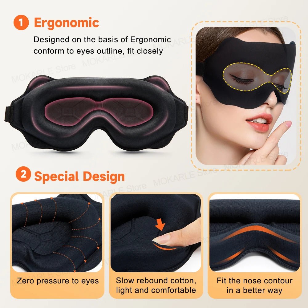 LIVAREST™ Eclipse 3D Sleep Mask