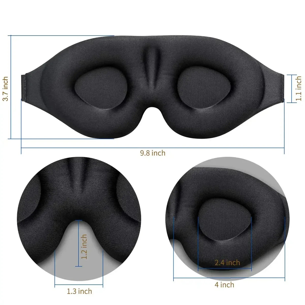 LIVAREST™ 3D Sleep Mask