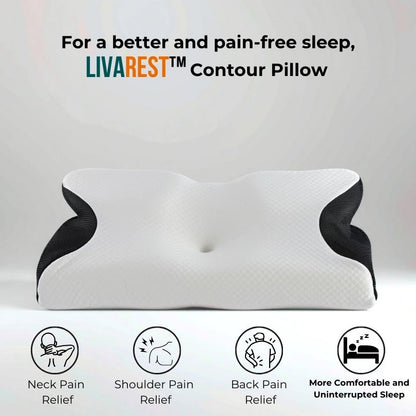 LIVAREST™ 2 in 1 Contour Pillow