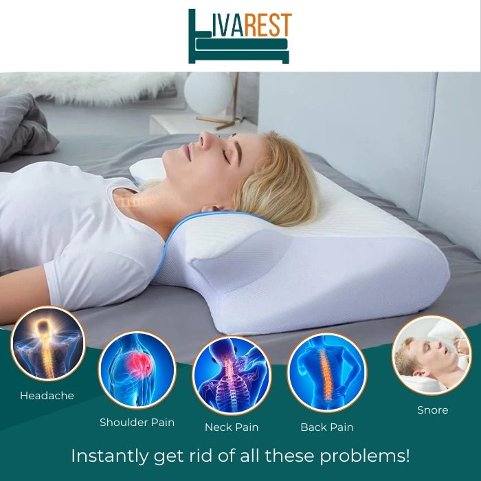 LIVAREST™ 2 in 1 Contour Pillow